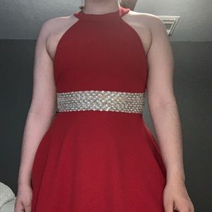 Red dress